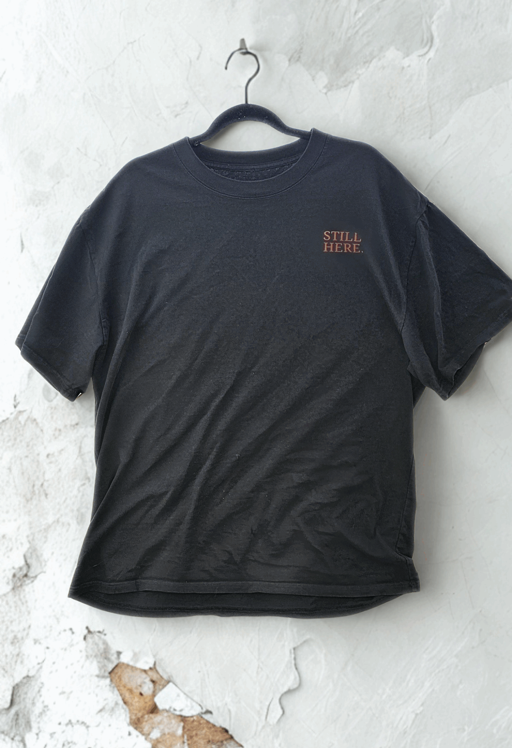 Heavy Faded Tee – Signal Red