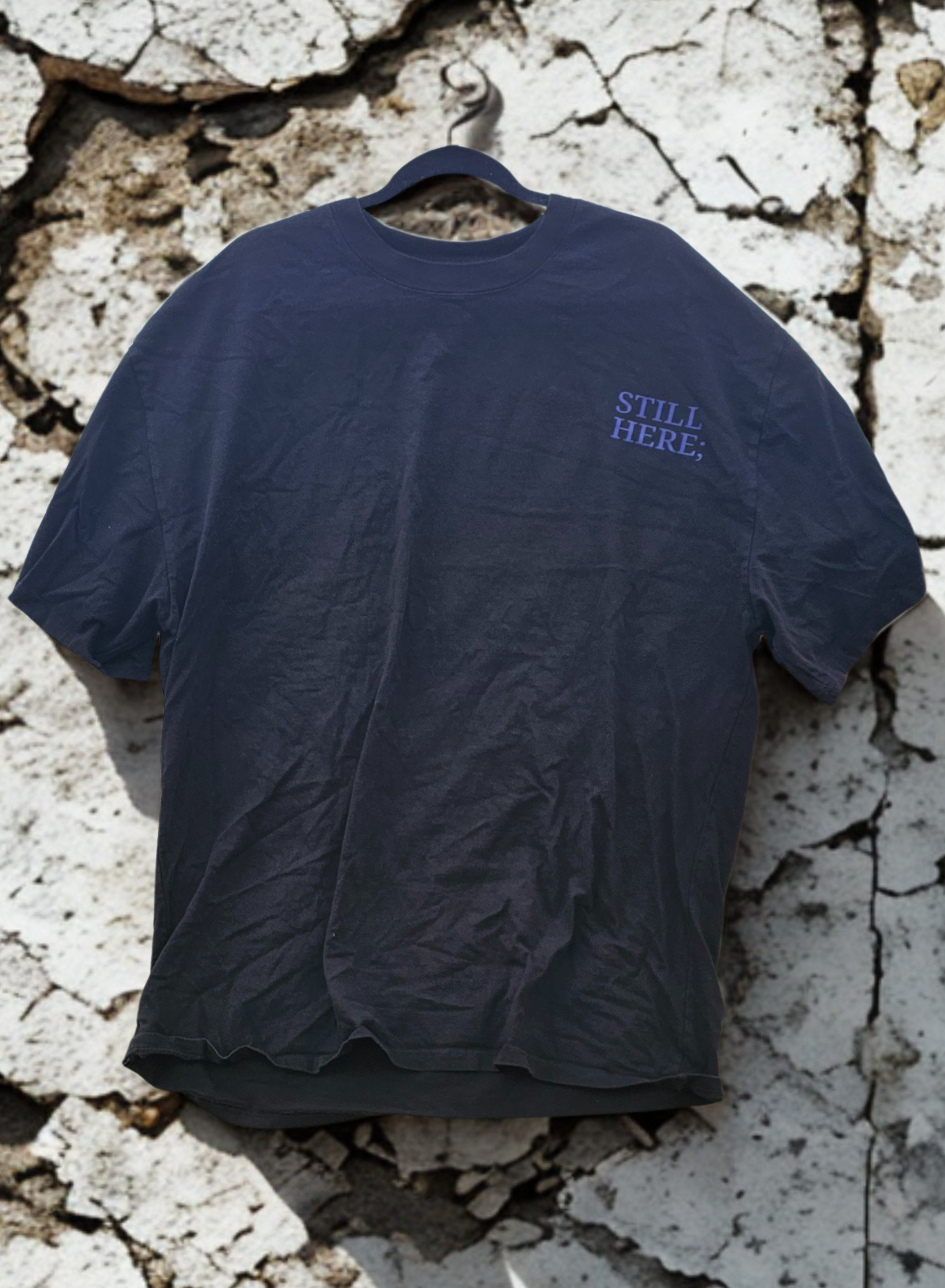 Heavy Faded Tee – Electric Purple