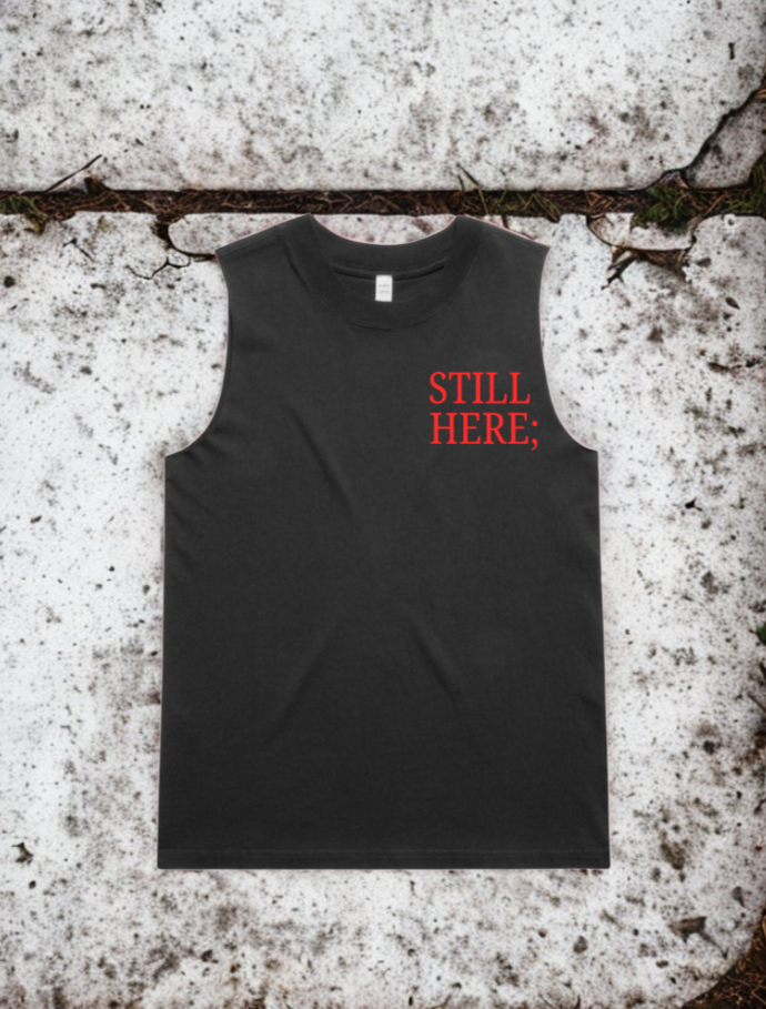 Heavy Faded Women’s Tank – Signal Red